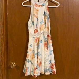 Lace floral dress
